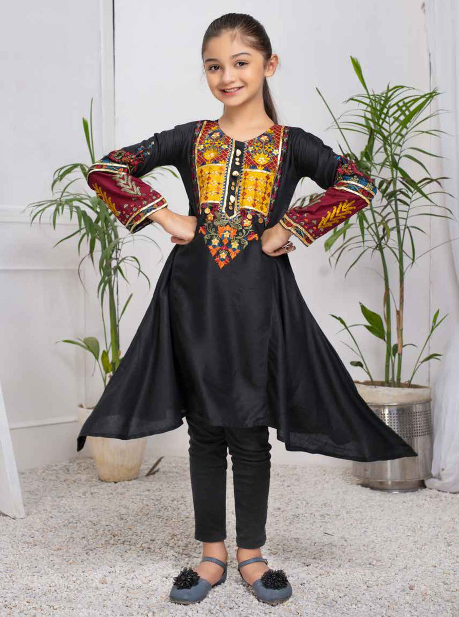 Black kurti dress hotsell