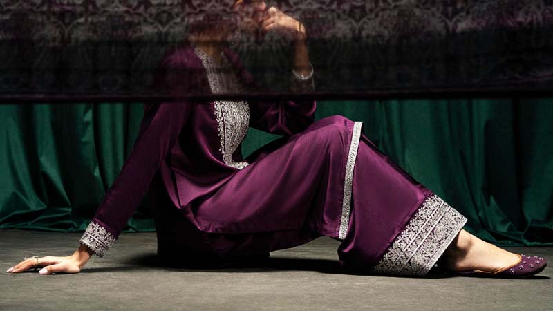 Boutique Eid Collection Regal Grape Embroidered Viscose Suit