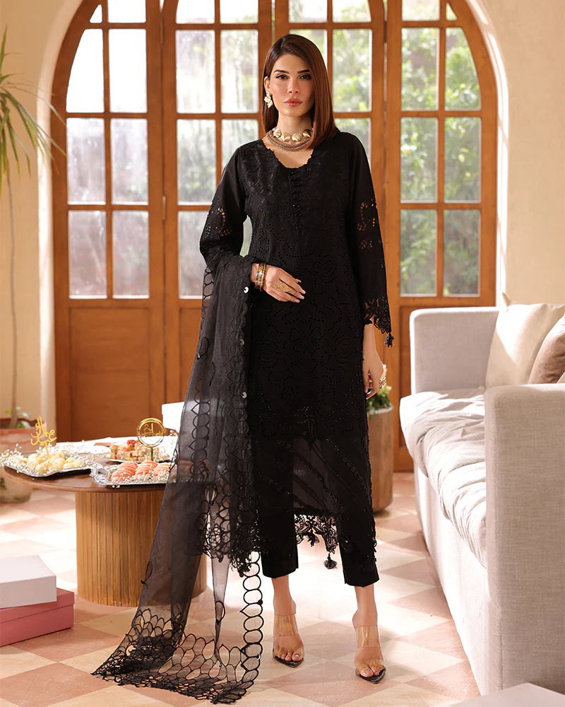 Ally's Mummy & Me Ladies Chikan Embroidered Eid Outfit AL985