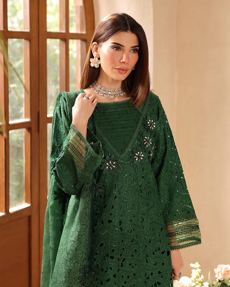 Ally's Mummy & Me Ladies Chikan Kari Embroidered Eid Outfit AL987