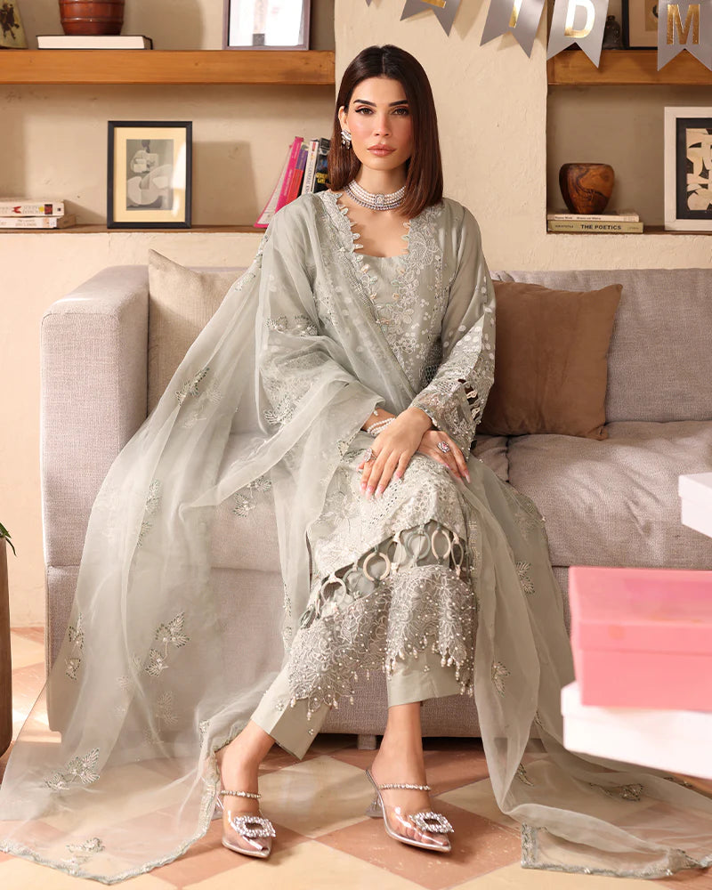 Ally's Mummy & Me Ladies Chikan Embroidered Eid Outfit AL990