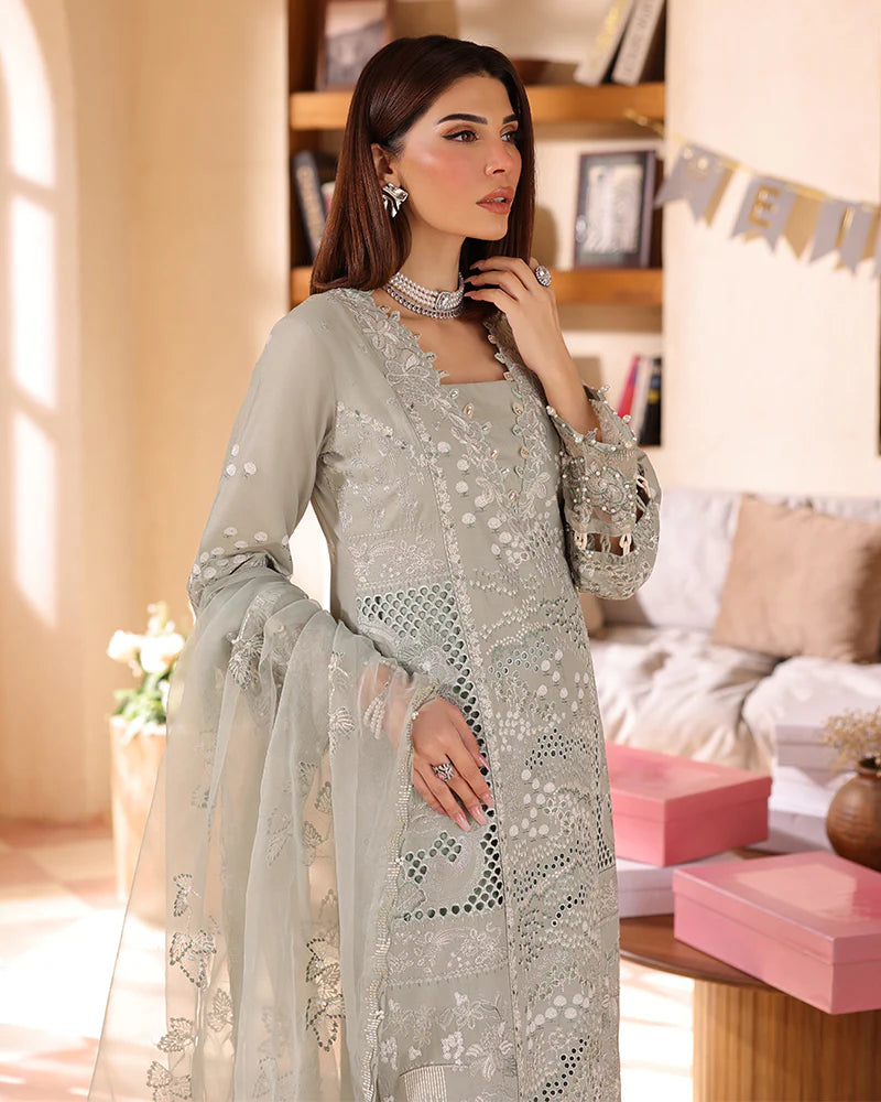 Ally's Mummy & Me Ladies Chikan Embroidered Eid Outfit AL990