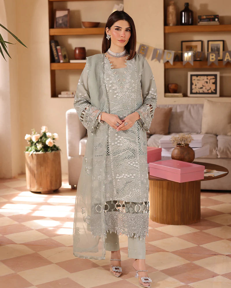 Ally's Mummy & Me Ladies Chikan Embroidered Eid Outfit AL990