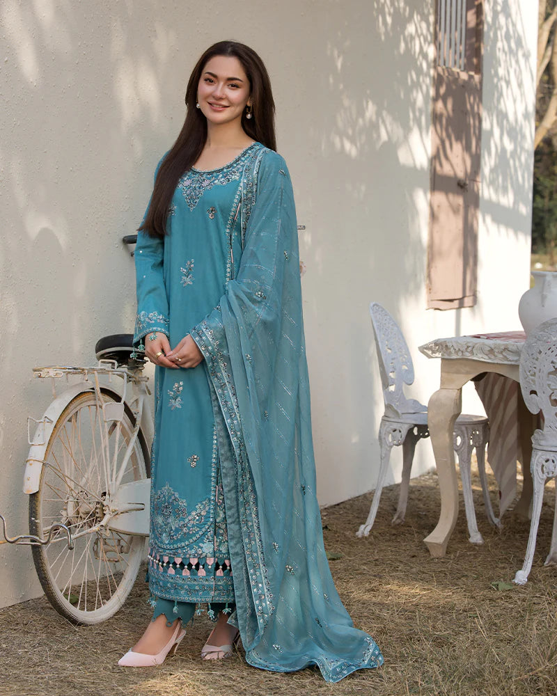 Janaan Premium Jacquard Eid Edit 3 Piece Outfit AL995