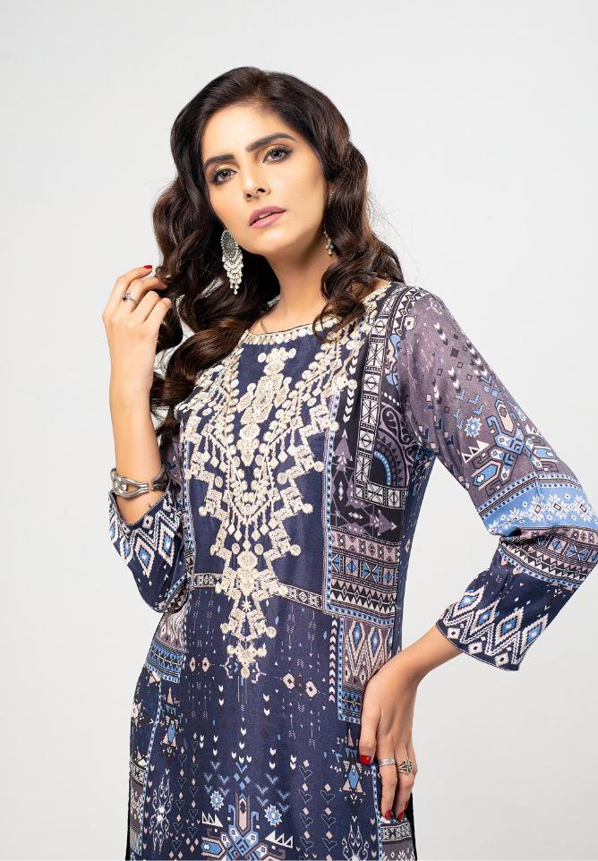 Limelight linen kurti